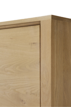 3-Door Oak Wood Wardrobe Cabinet | Ethnicraft Shadow