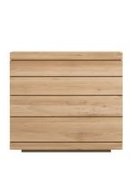 4-Drawer Oiled Oak Dresser | Ethnicraft Burger