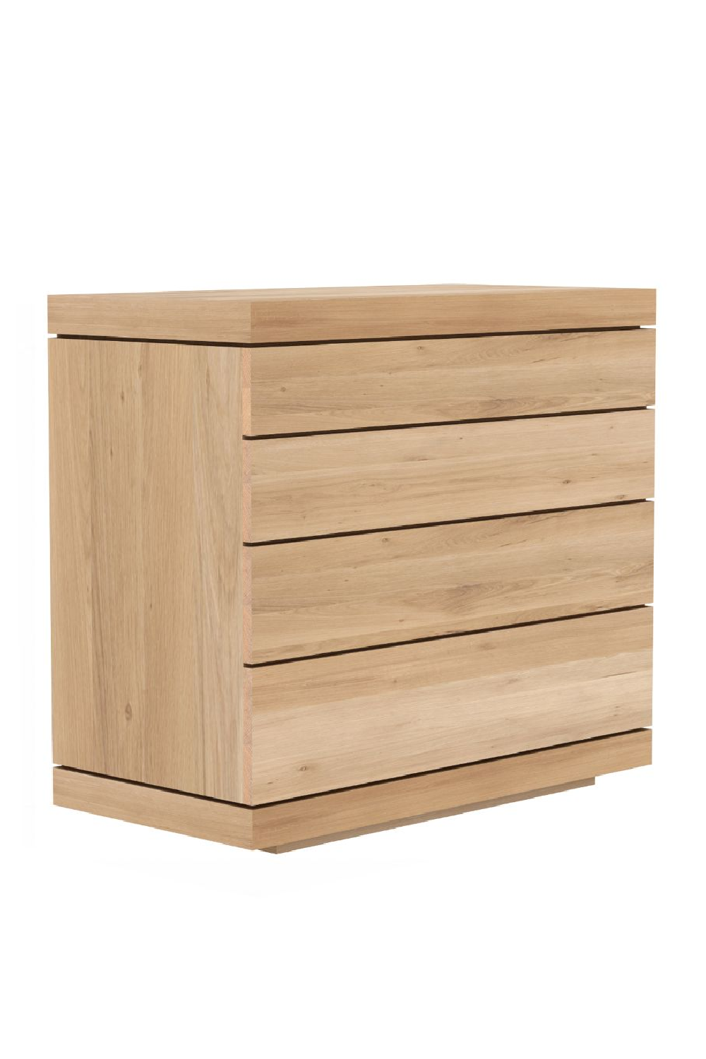 4-Drawer Oiled Oak Dresser | Ethnicraft Burger