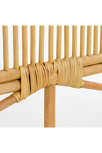 (Open box) Natural Weaved Rattan Queen Headboard 67 | La Forma Lalita