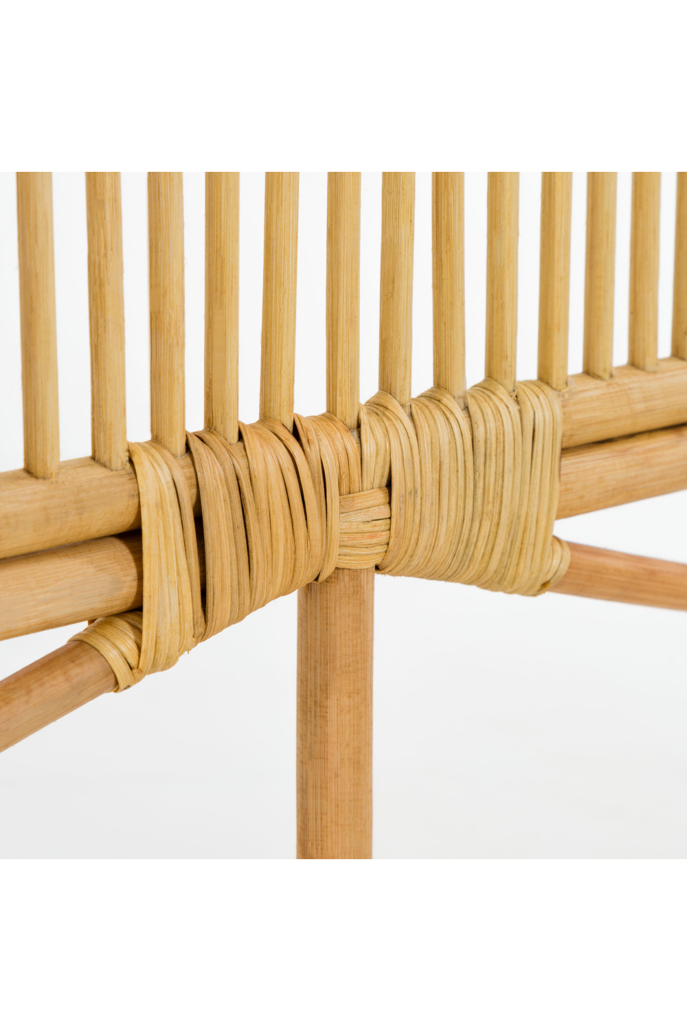 (Open box) Natural Weaved Rattan Queen Headboard 67 | La Forma Lalita