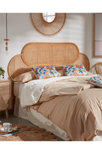 (Open box) Natural Weaved Rattan Queen Headboard 67 | La Forma Lalita