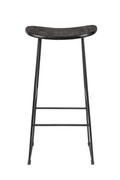 (Open Box) Wood Saddle Bar Stool | DF Tangle