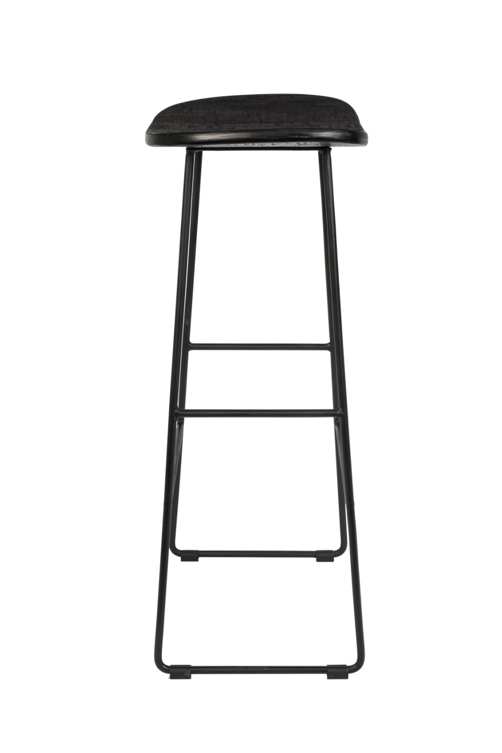 (Open Box) Wood Saddle Bar Stool | DF Tangle