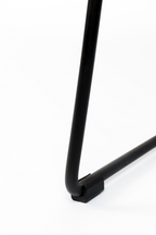 (Open Box) Wood Saddle Bar Stool | DF Tangle