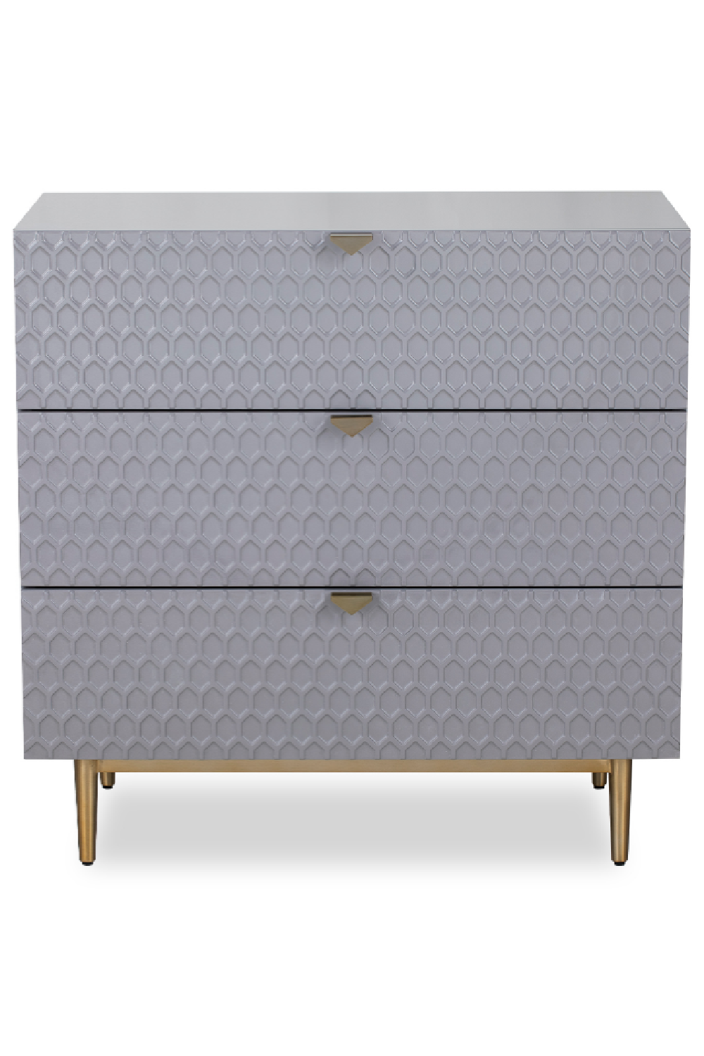 3-Drawer Glossy Chest | Liang & Eimil Bolero