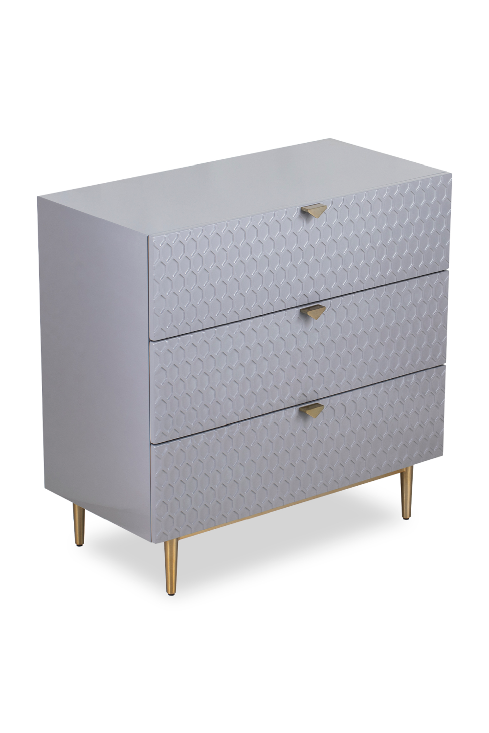 3-Drawer Glossy Chest | Liang & Eimil Bolero