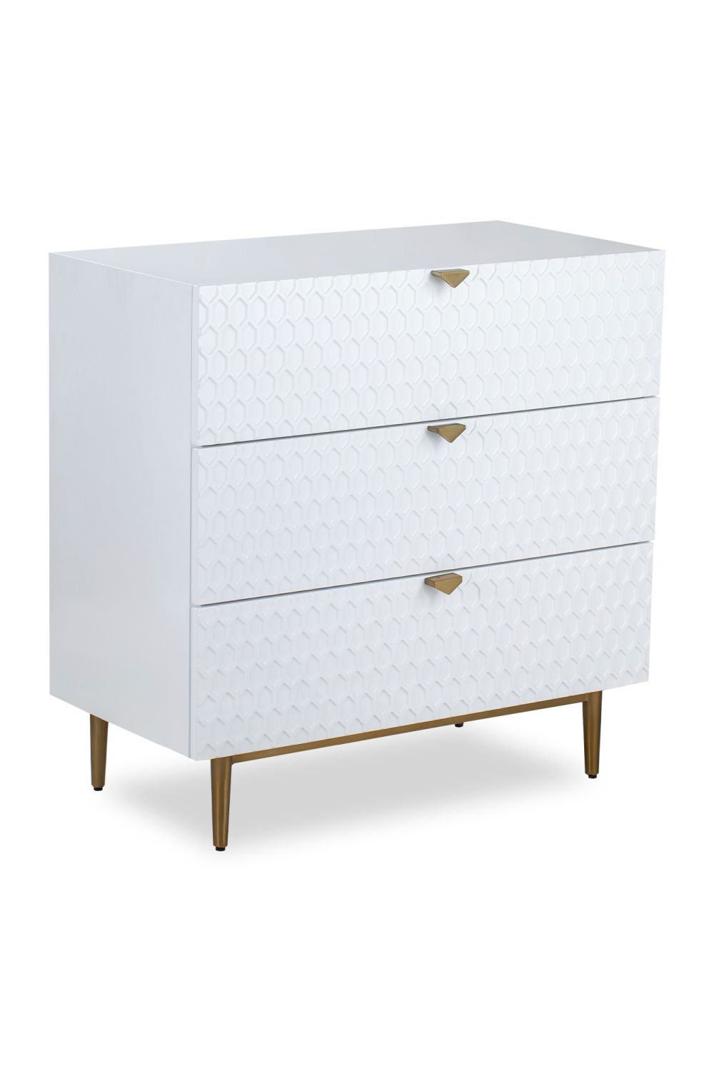 3-Drawer Glossy Chest | Liang & Eimil Bolero