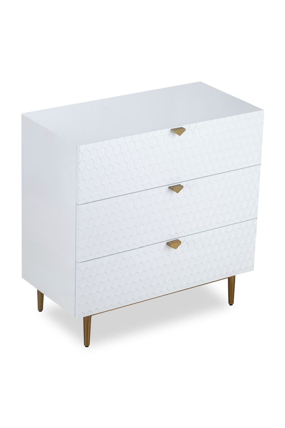 3-Drawer Glossy Chest | Liang & Eimil Bolero
