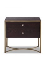2-Drawer Brown Bedside Table | Liang & Eimil Rivoli