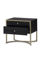2-Drawer Brass Bedside Table | Liang & Eimil Rivoli