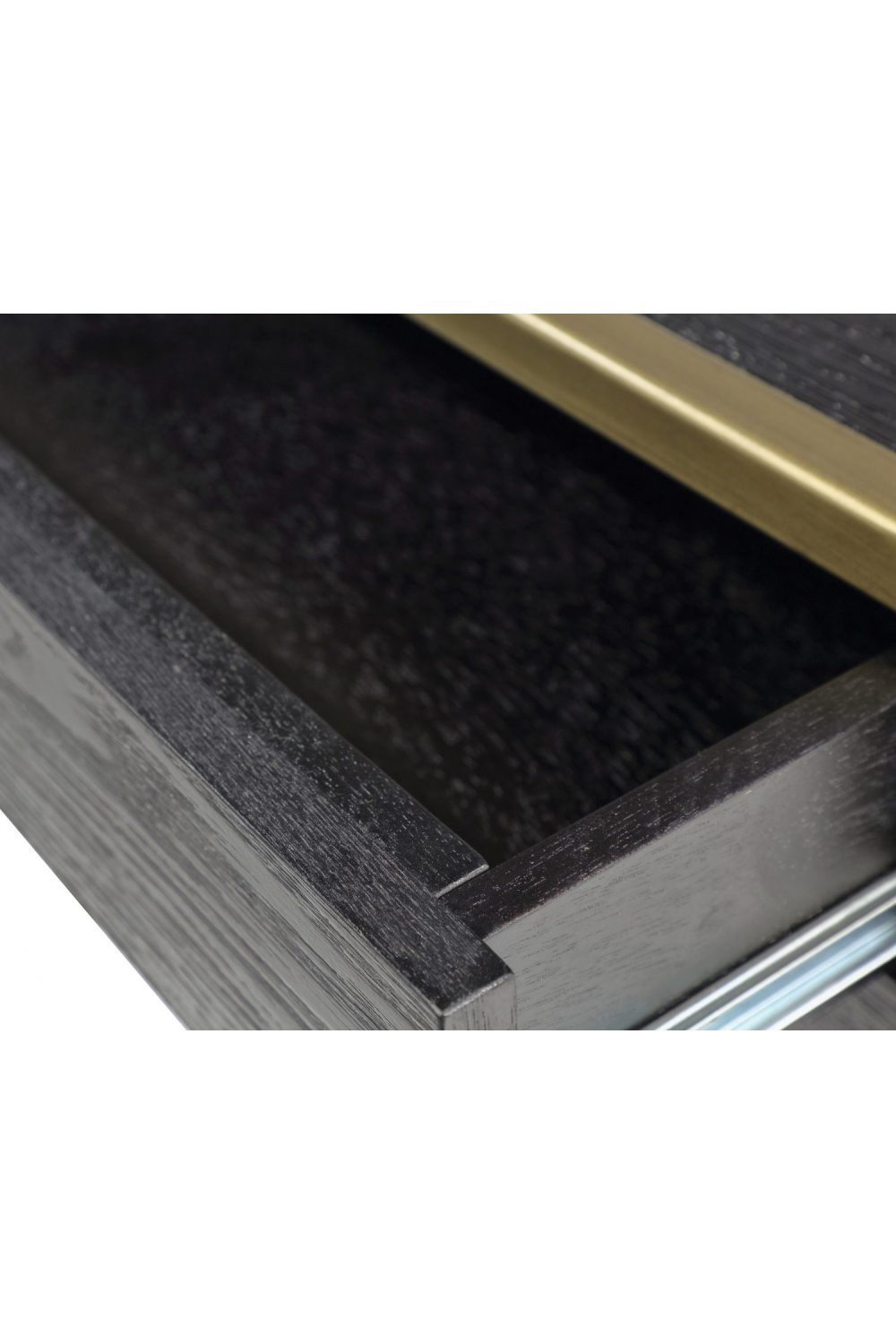 2-Drawer Brass Bedside Table | Liang & Eimil Rivoli