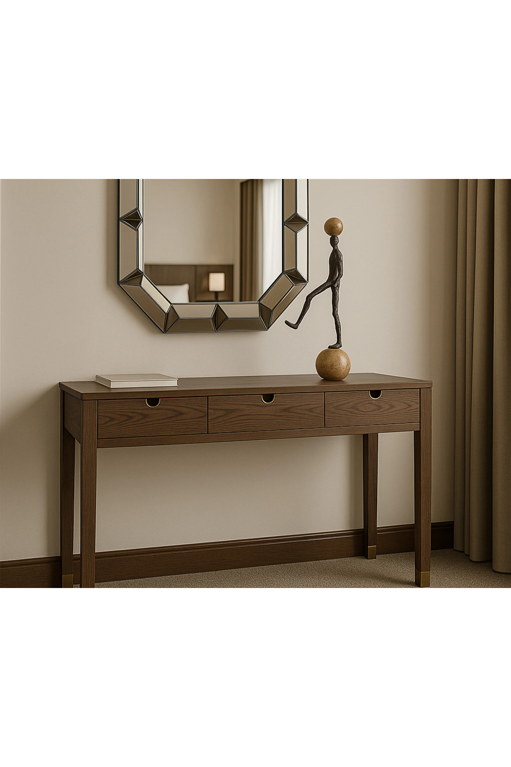 3-Drawer Oak Dressing Table | Liang & Eimil Alcudia