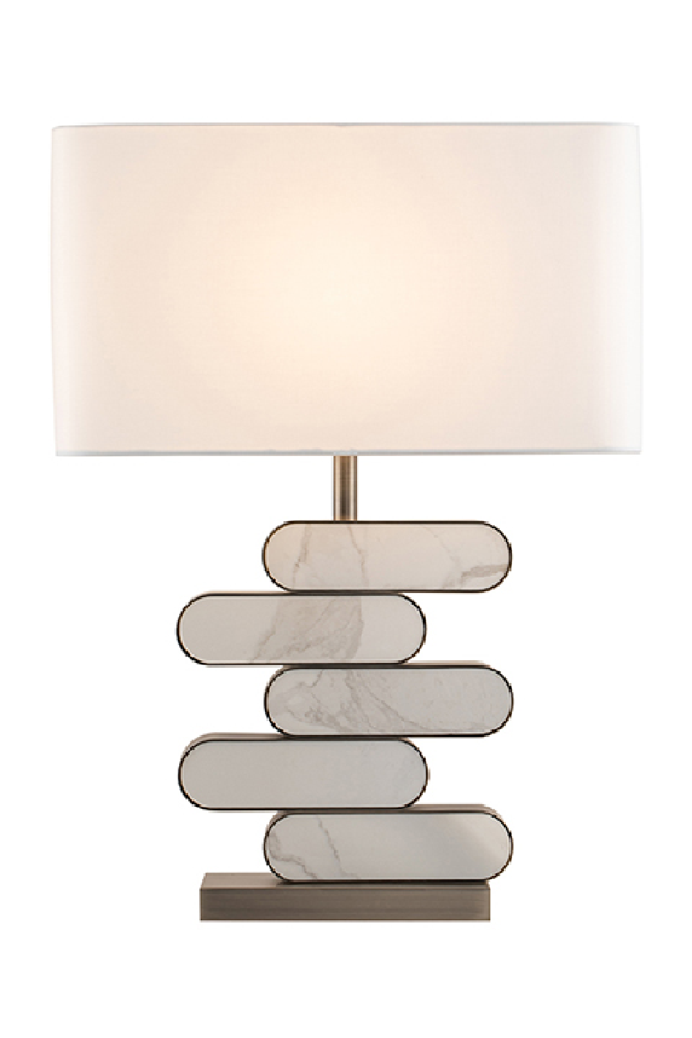 (Open Box) Marble Metal Table Lamp | Liang & Eimil Twist