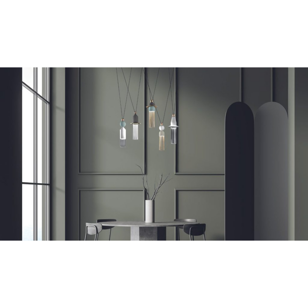 5-Light Glass Chandelier | Masiero Nappe