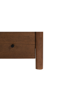 2-Drawer Wooden Charging Nightstand | Novi Living Lottie