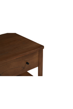 2-Drawer Wooden Charging Nightstand | Novi Living Lottie