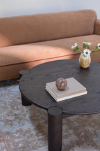 3-Legged Solid Oak Coffee Table | Novi Living Jack