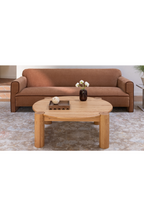 3-Legged Solid Oak Coffee Table | Novi Living Jack