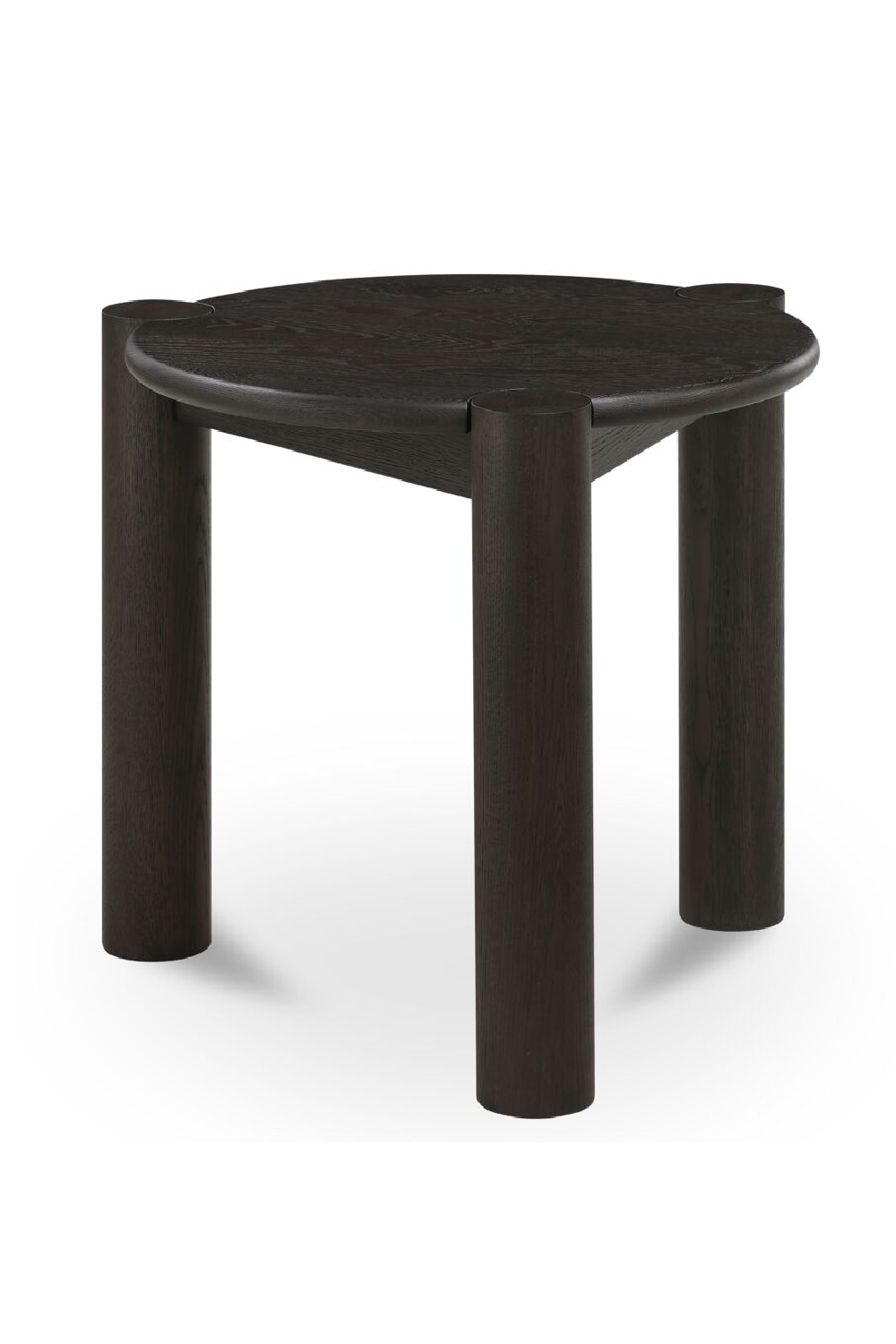 3-Legged Solid Oak Side Table | Novi Living Jack