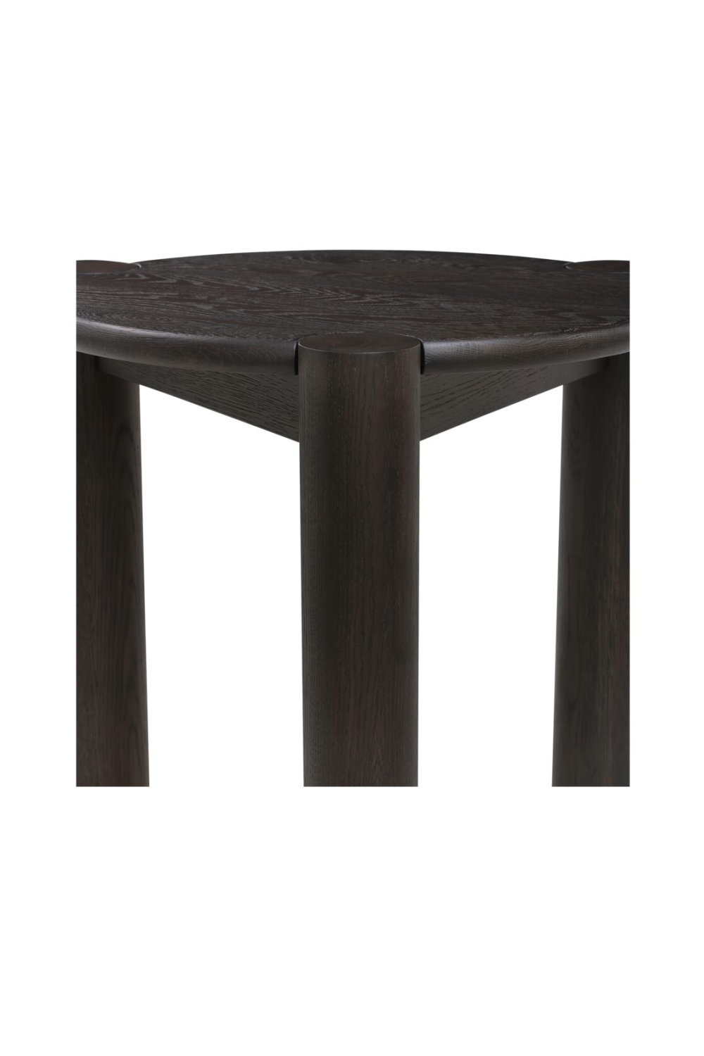 3-Legged Solid Oak Side Table | Novi Living Jack