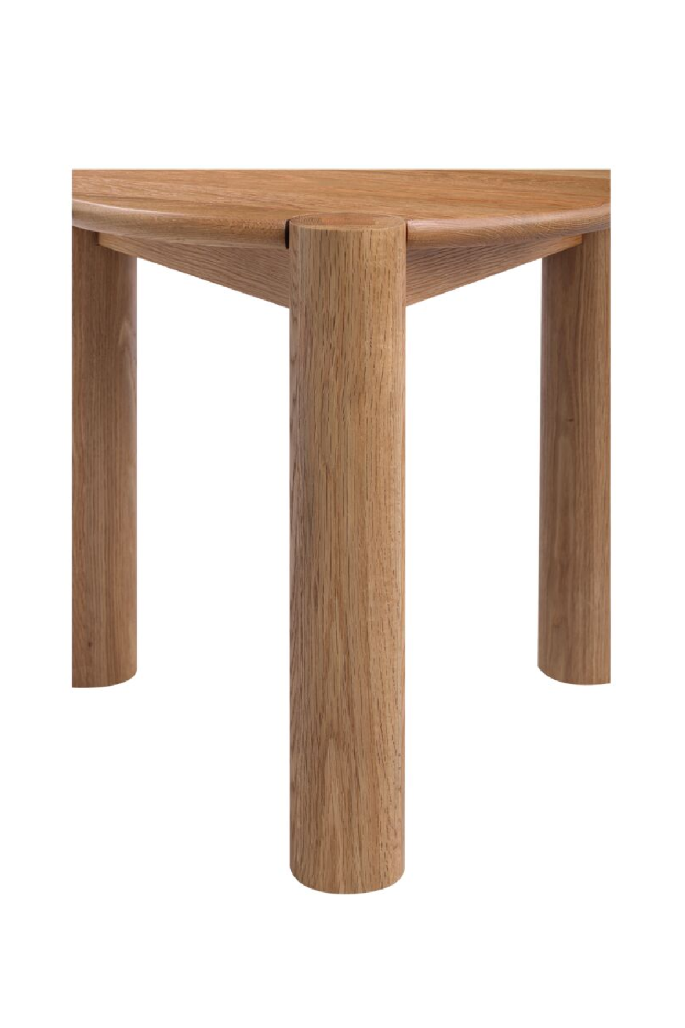 3-Legged Solid Oak Side Table | Novi Living Jack