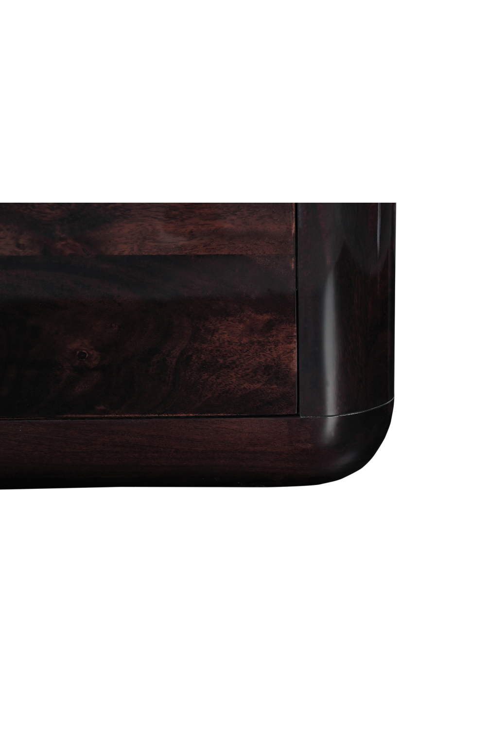 2-Drawer Brown Acacia Nightstand | Novi Living Rory