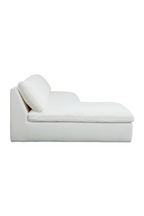 2-Piece White Outdoor Modular Sofa | Novi Living Miles