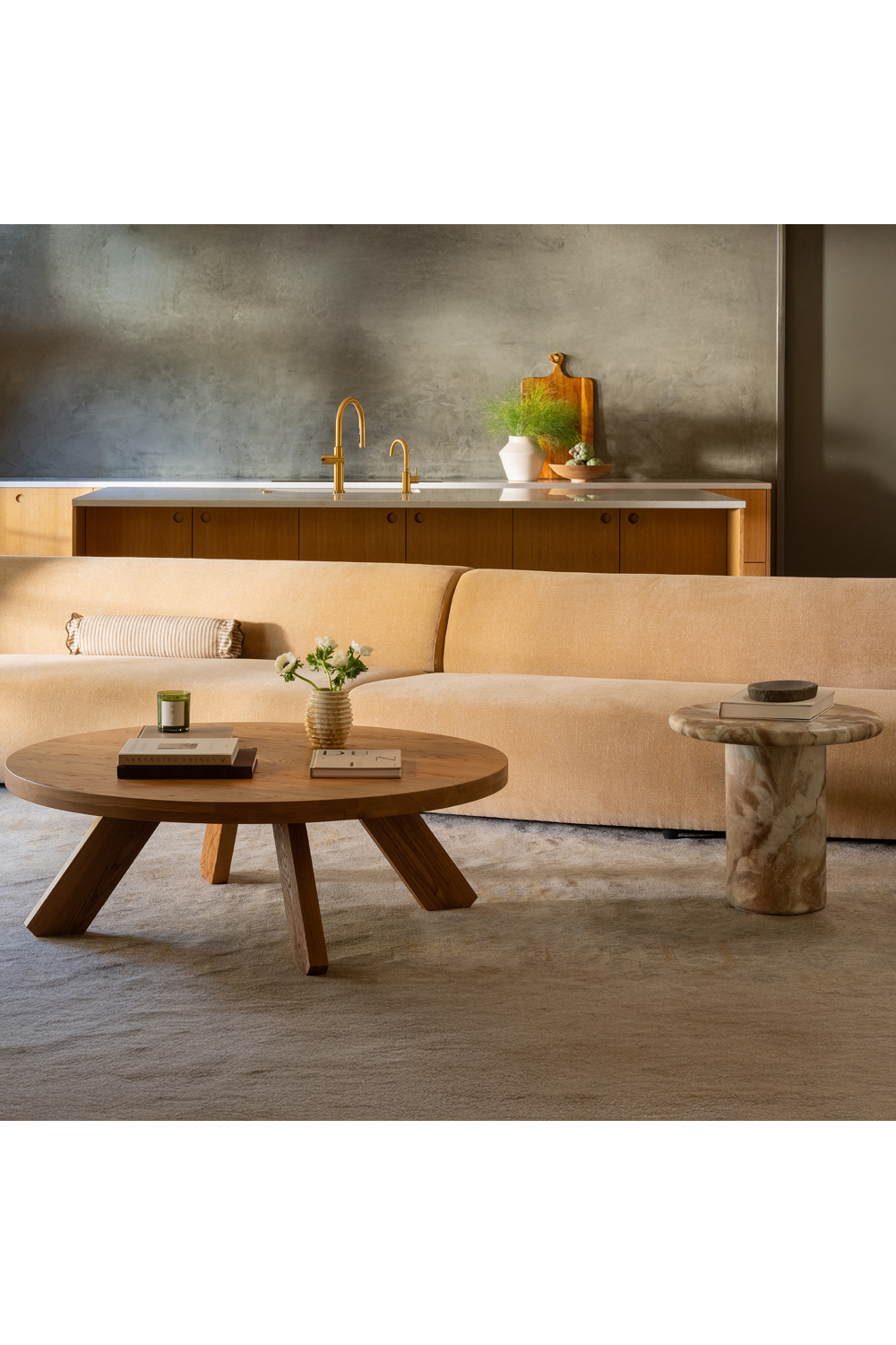 2-Piece Modular Sofa | Novi Living Naomi