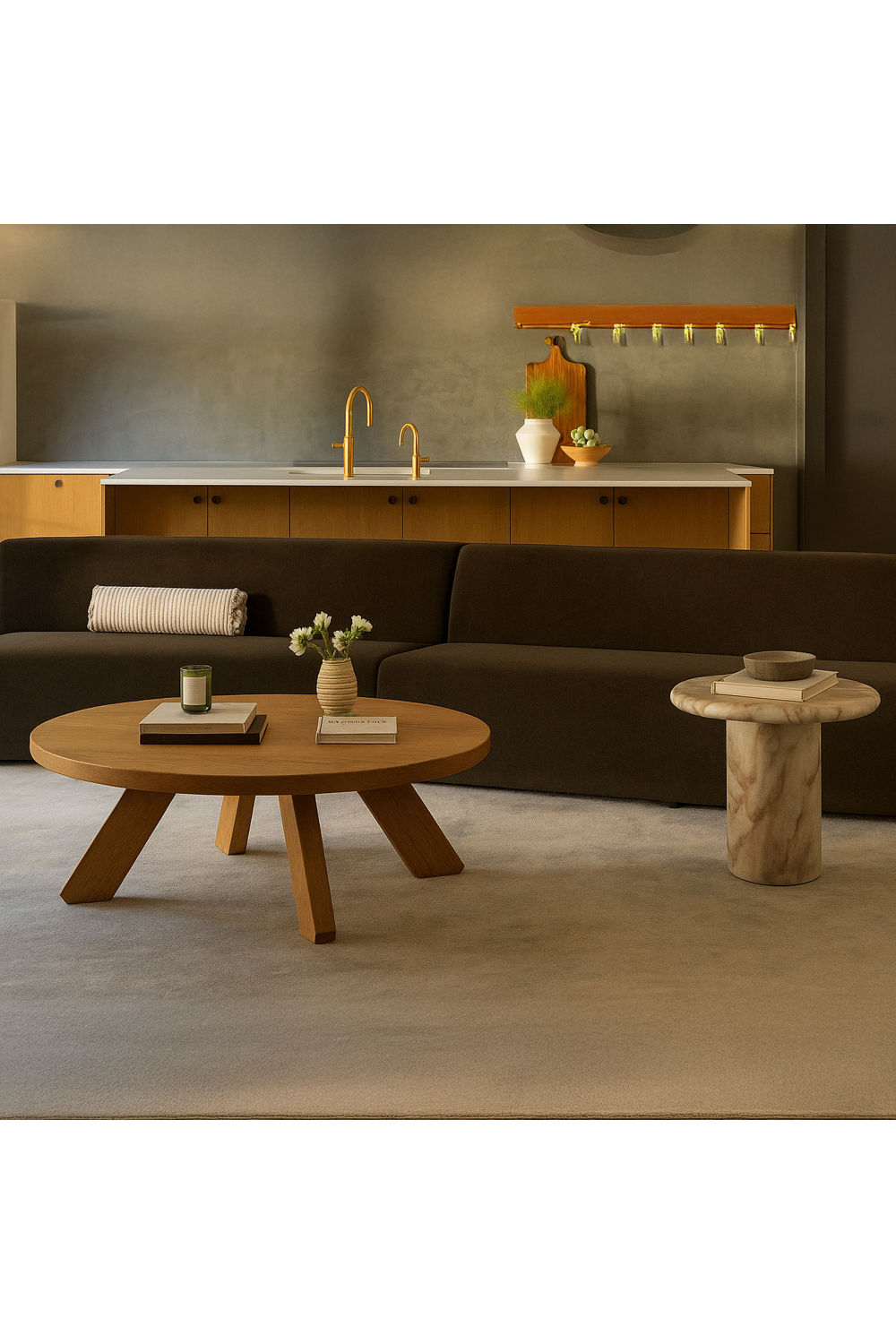 2-Piece Modular Sofa | Novi Living Naomi