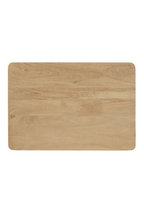 2-Drawer Mango Wood Nightstand | Novi Living Fulton