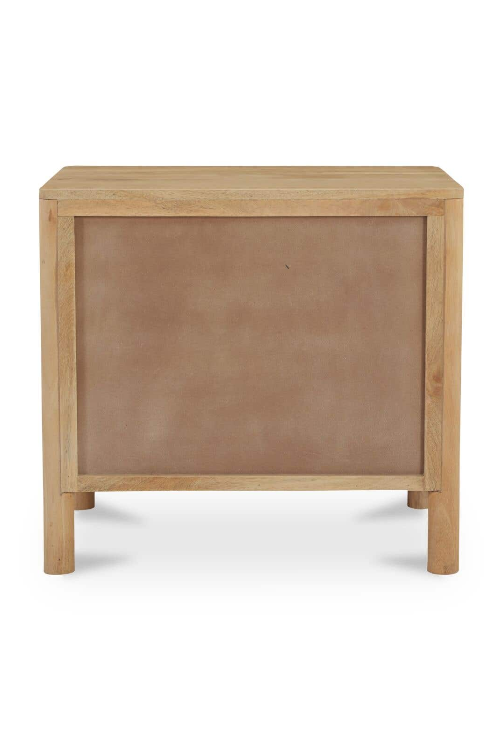 2-Drawer Mango Wood Nightstand | Novi Living Fulton