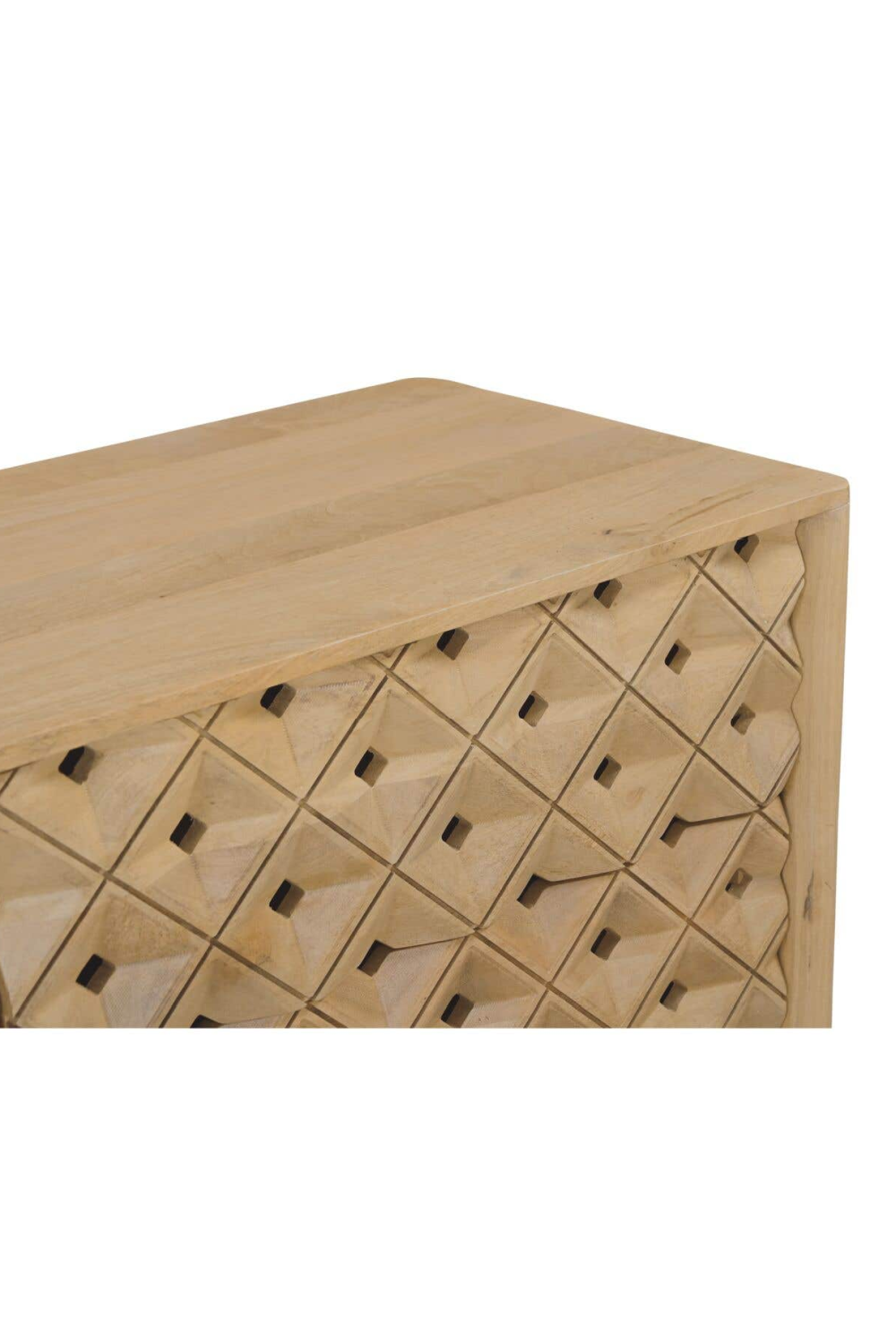 6-Drawer Mango Wood Dresser | Novi Living Fulton