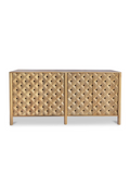 4-Door Mango Wood Sideboard | Novi Living Fulton