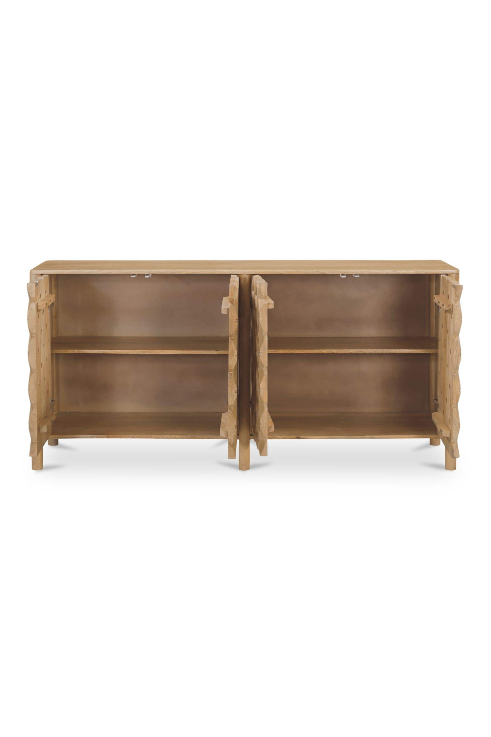 4-Door Mango Wood Sideboard | Novi Living Fulton