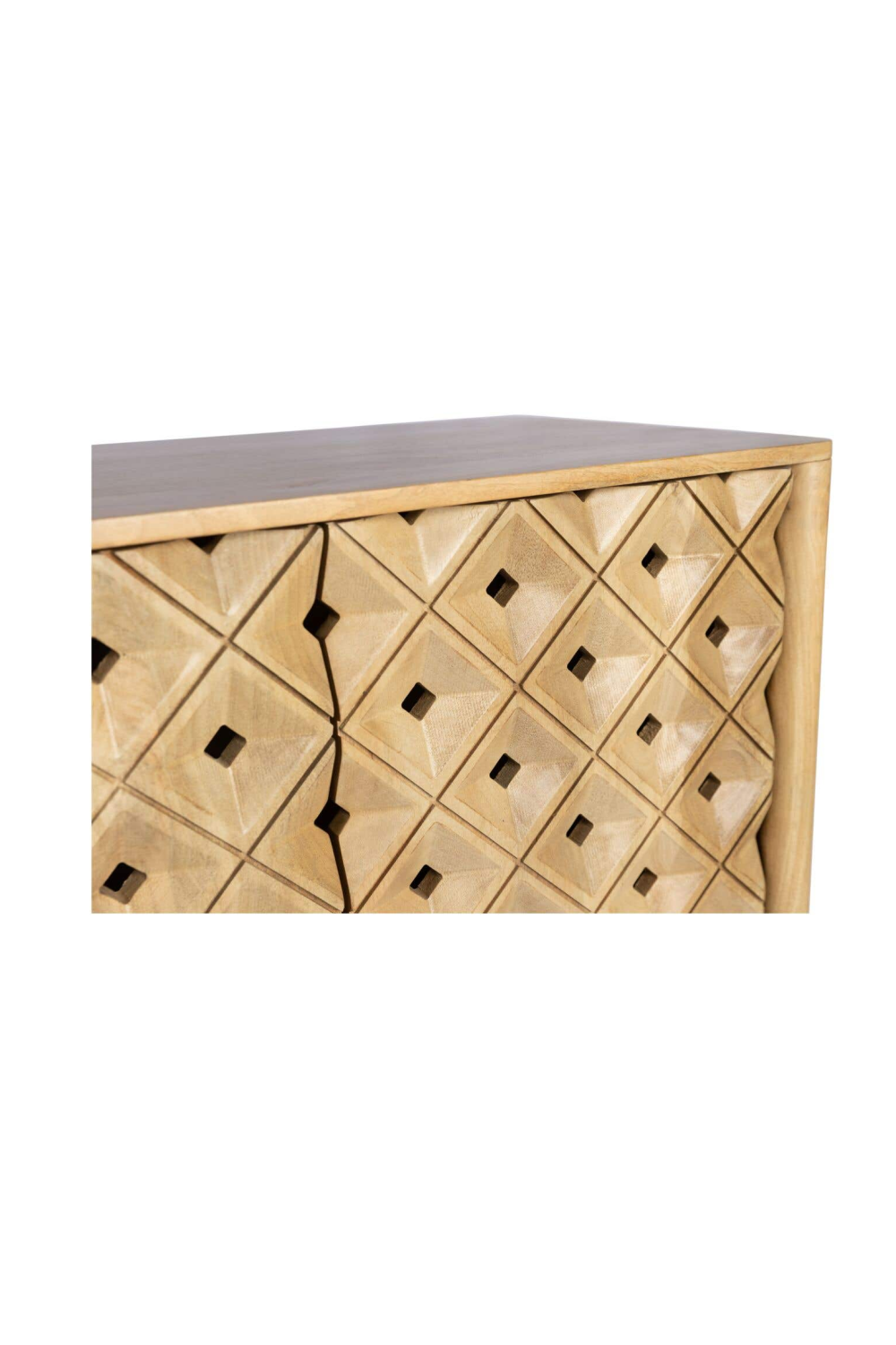4-Door Mango Wood Sideboard | Novi Living Fulton