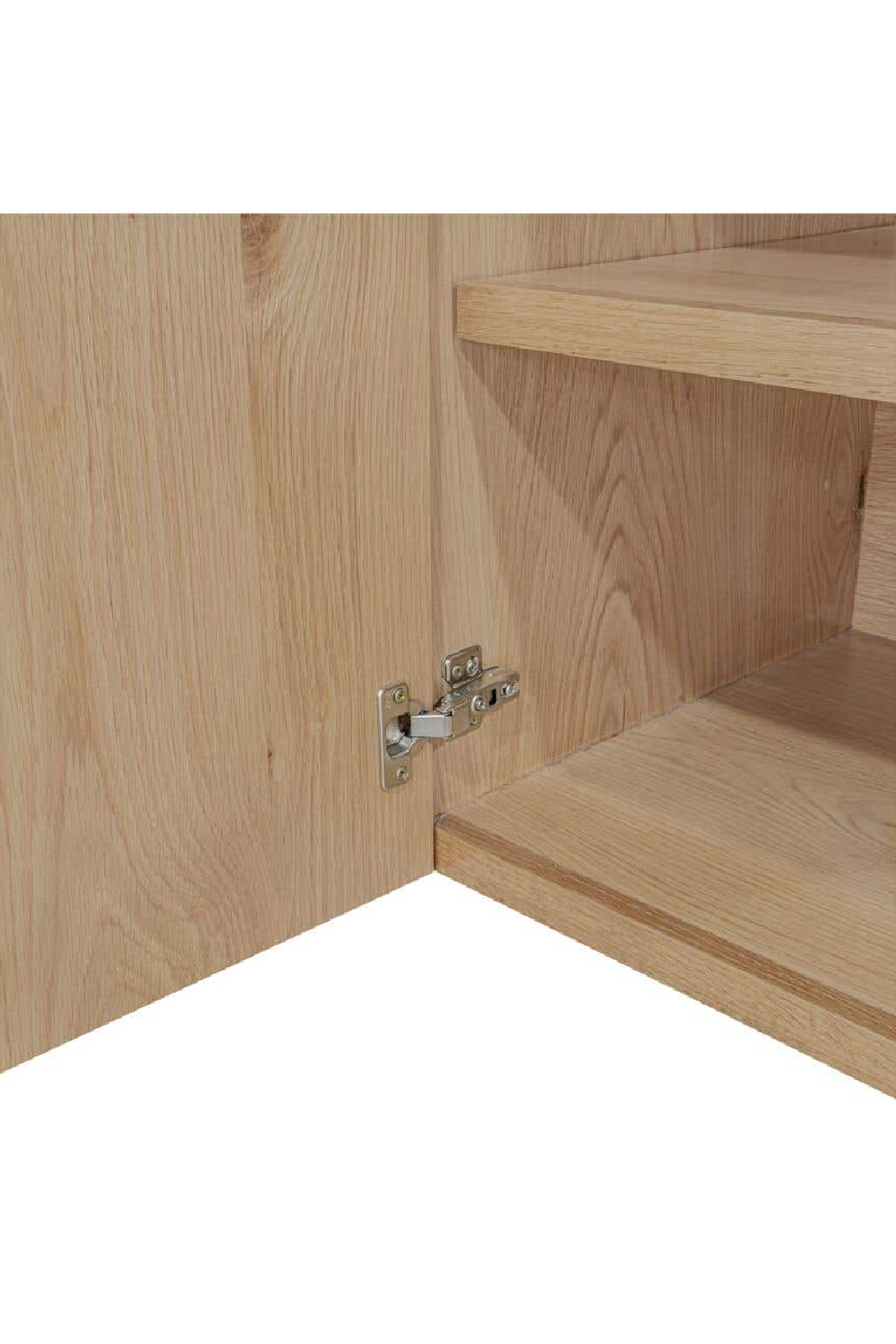 4-Door Natural Oak Sideboard | Novi Living Madison