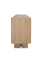 4-Door Natural Oak Sideboard | Novi Living Madison