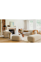 3-Seater White Sofa | NV Gallery Volta