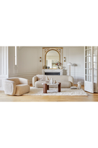 3-Seater White Sofa | NV Gallery Volta