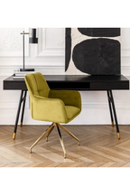 2-Drawer Wooden Desk | NV Gallery Solomon