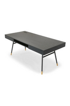 2-Drawer Walnut Desk | NV Gallery Solomon