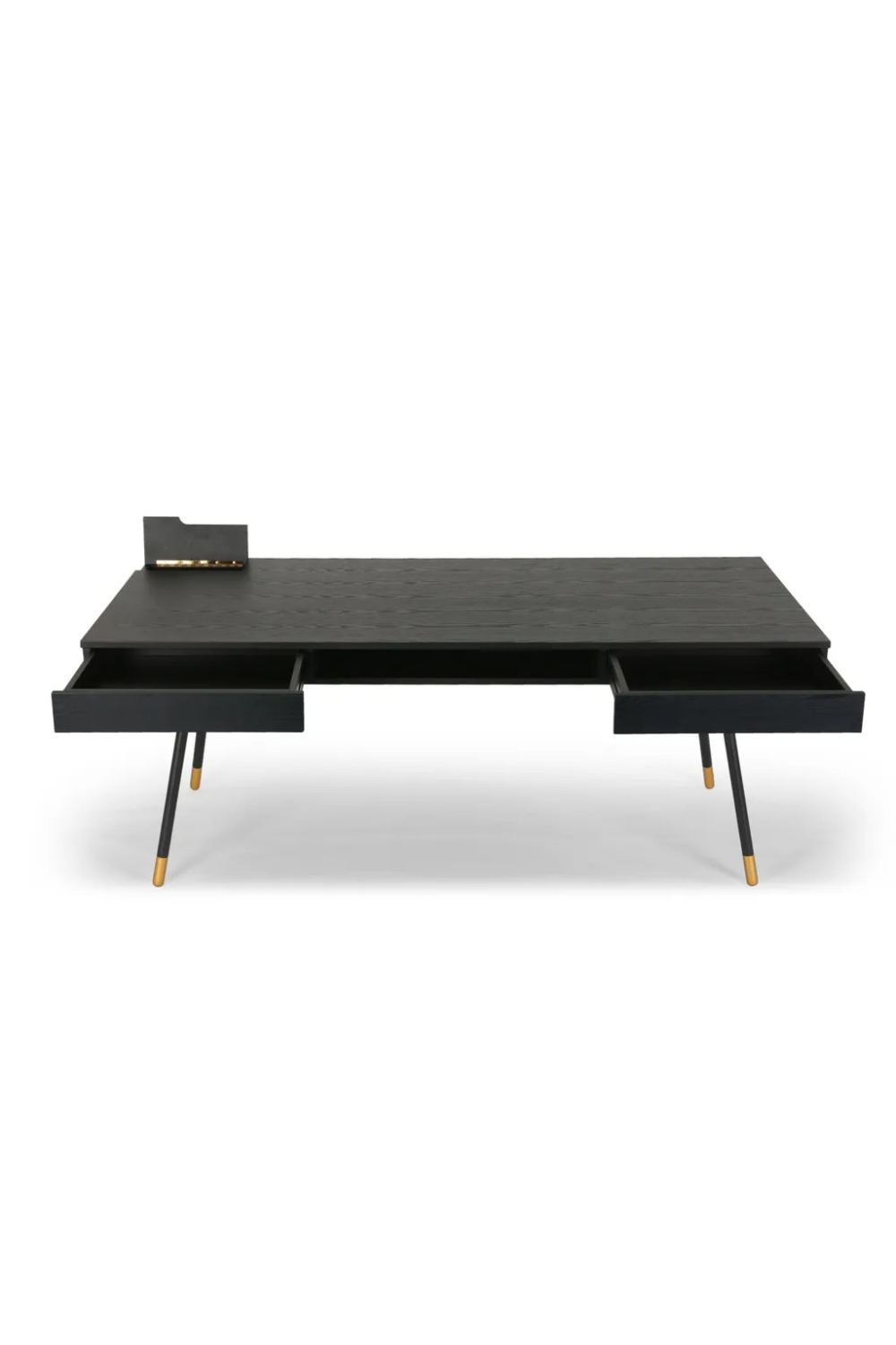 2-Drawer Walnut Desk | NV Gallery Solomon