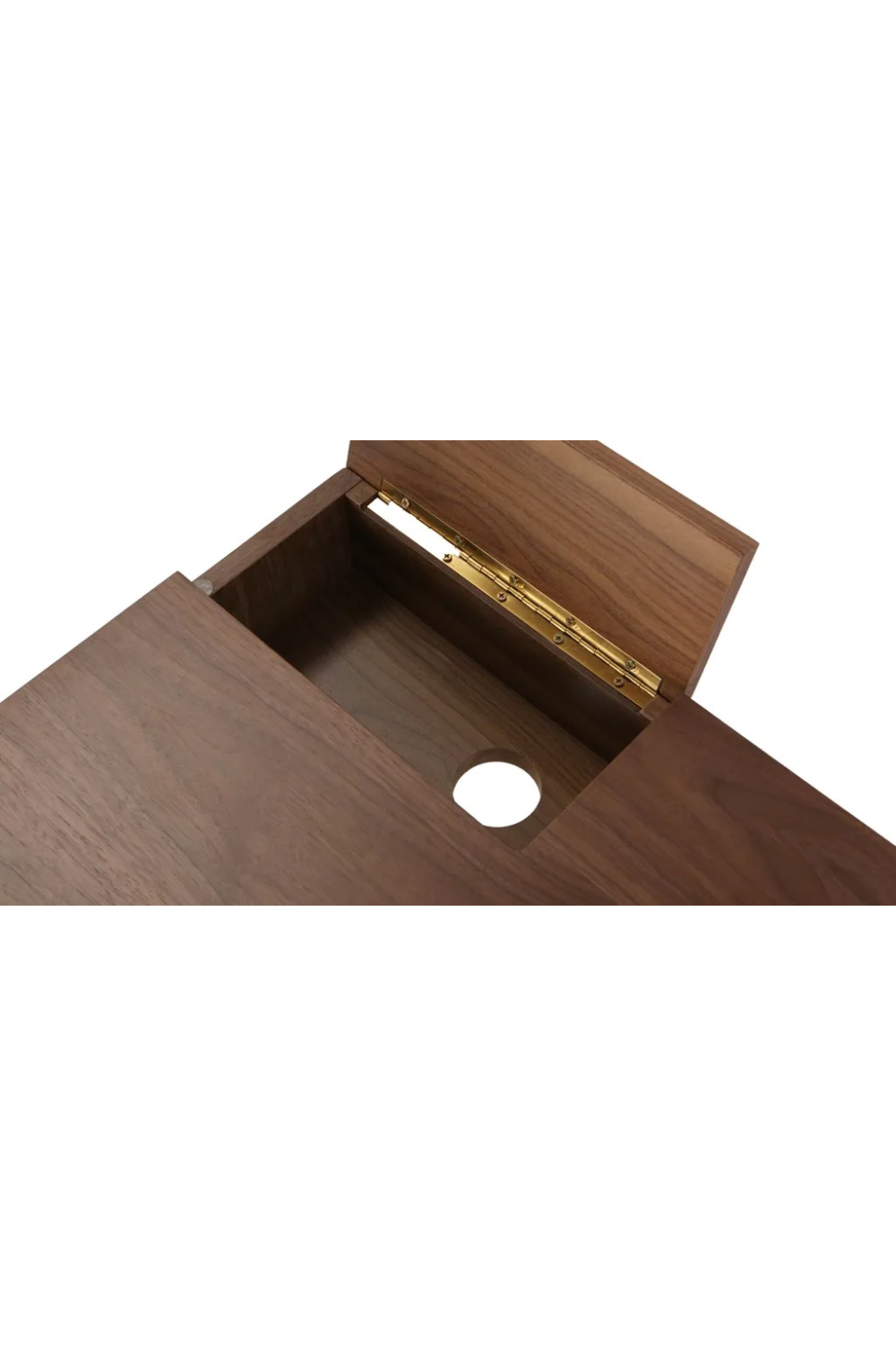 2-Drawer Walnut Desk | NV Gallery Solomon