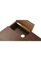 2-Drawer Walnut Desk | NV Gallery Solomon