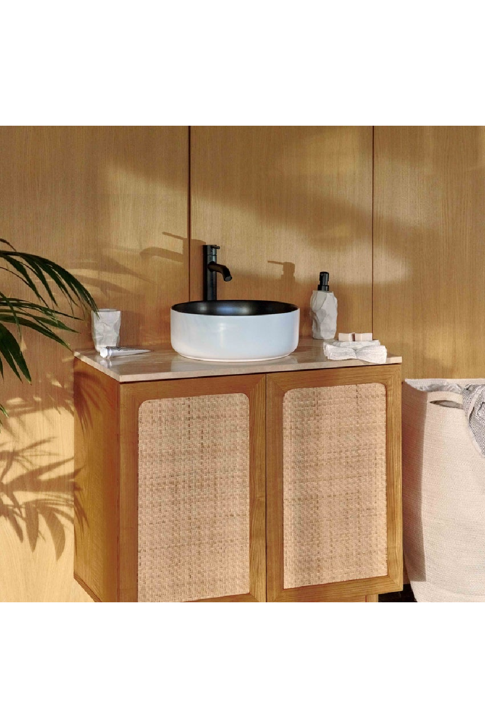 2-Door Canework Vanity Unit | NV Gallery Arana