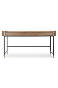 3-Drawer Wooden Desk | NV Gallery Jeffrey