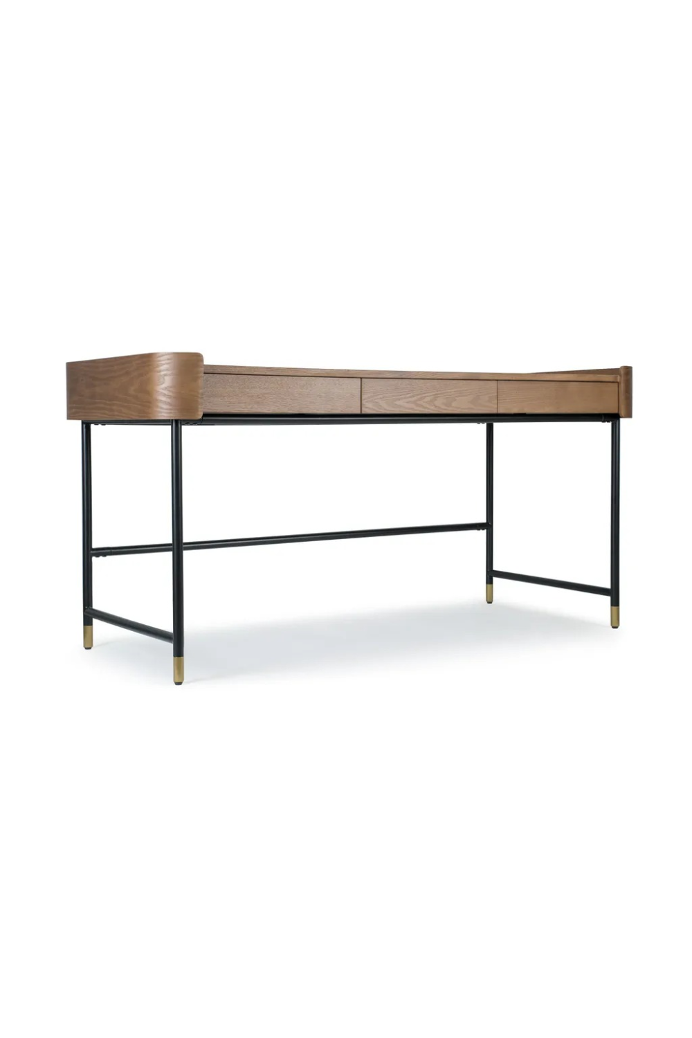 3-Drawer Wooden Desk | NV Gallery Jeffrey