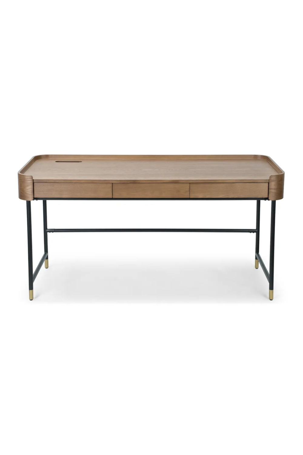 3-Drawer Wooden Desk | NV Gallery Jeffrey