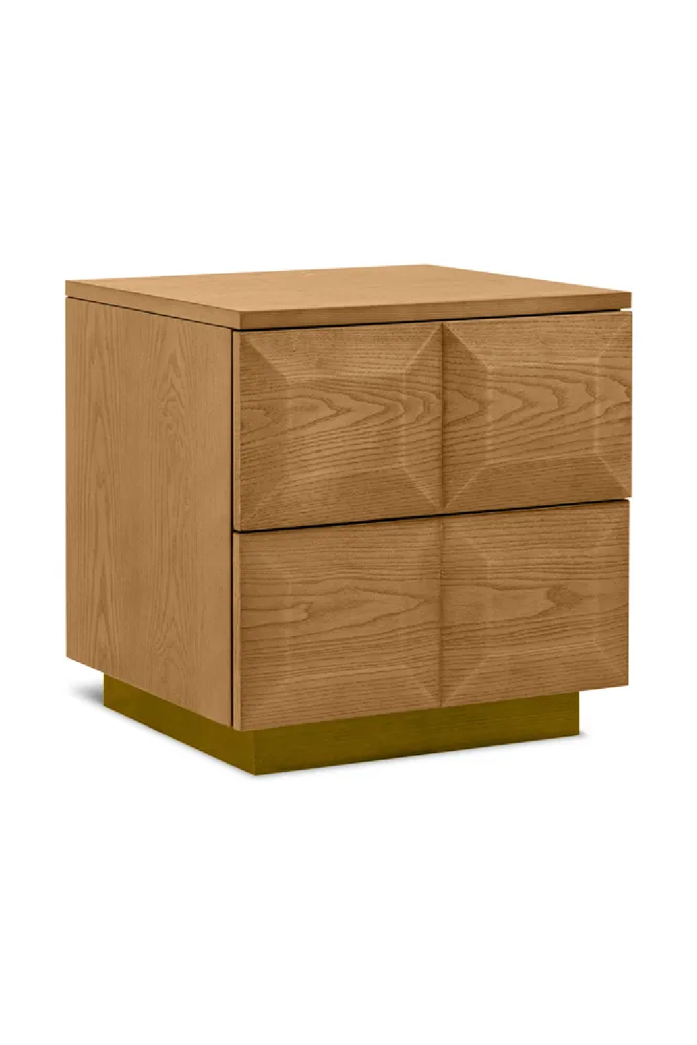 2-Drawer Wooden Bedside Table | NV Gallery Stamford